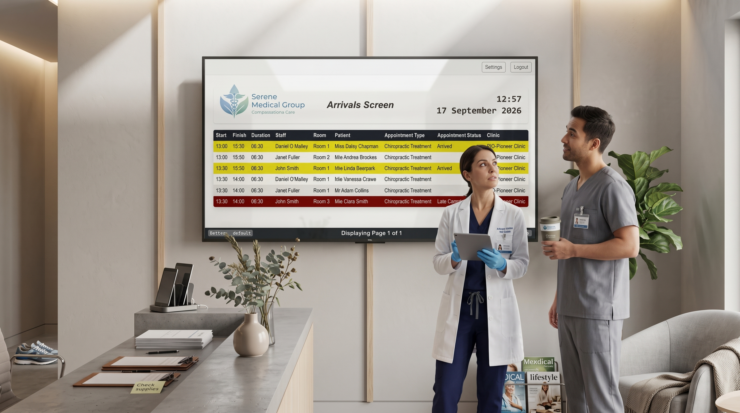 Patient Arrivals