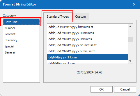 Format String Editor